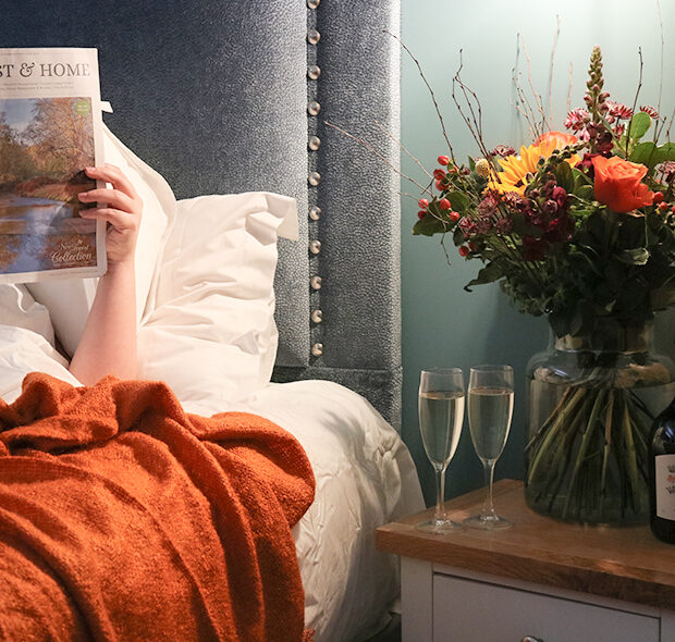 Champagne In Hotel Room In The New Forest