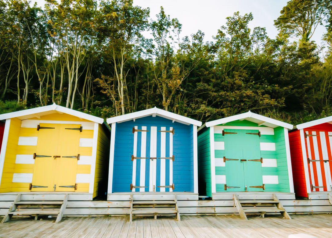 New Forest beach huts