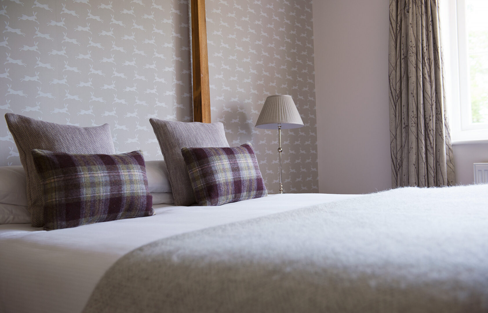 Bedrooms at The New Forest at Beaulieu Hotel