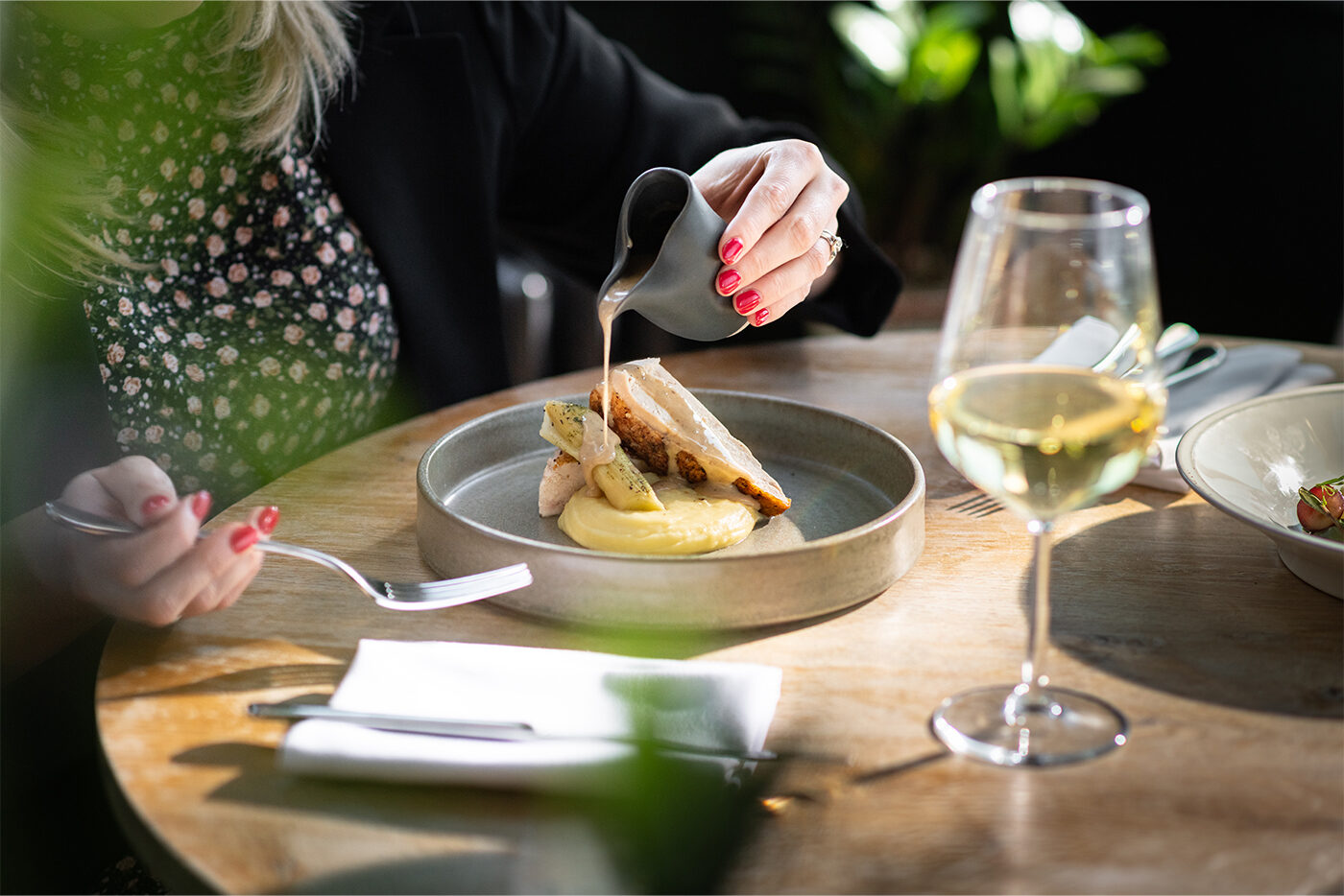 Lunch at Burley Manor New Forest Hotels