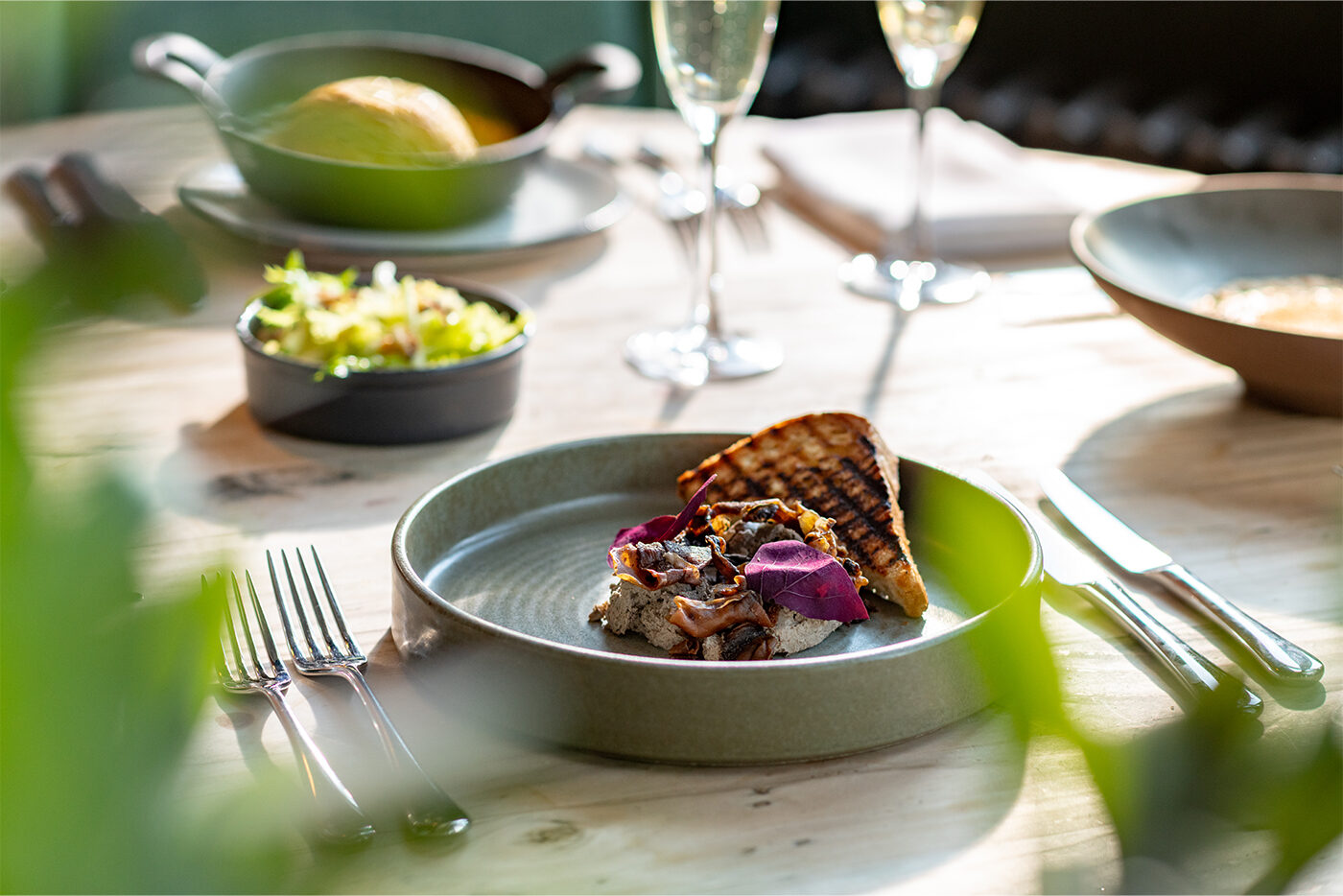 Lunch at Burley Manor New Forest Hotels