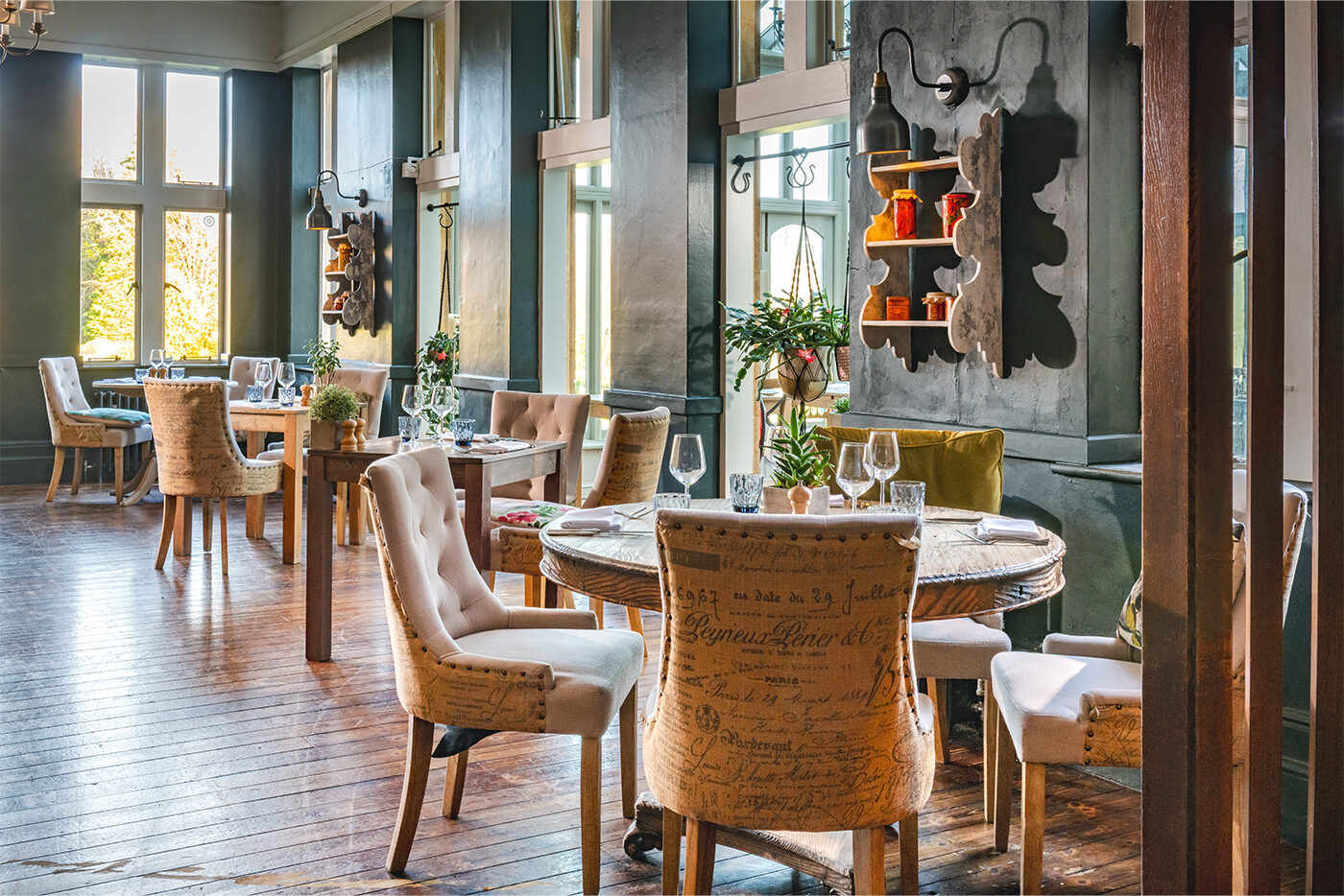 The Restaurant at Burley Manor New Forest Hotels