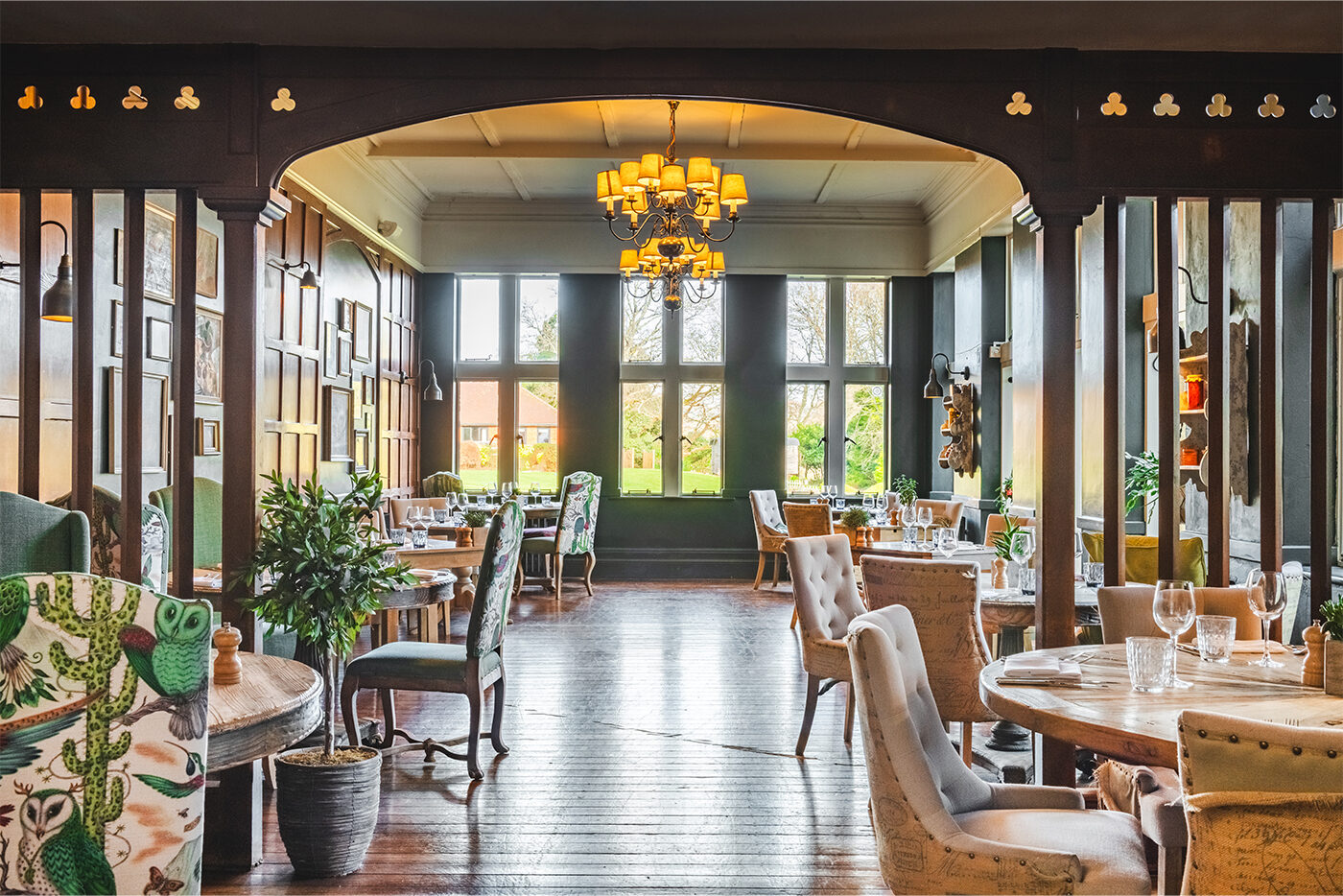 The Restaurant at Burley Manor New Forest Hotels