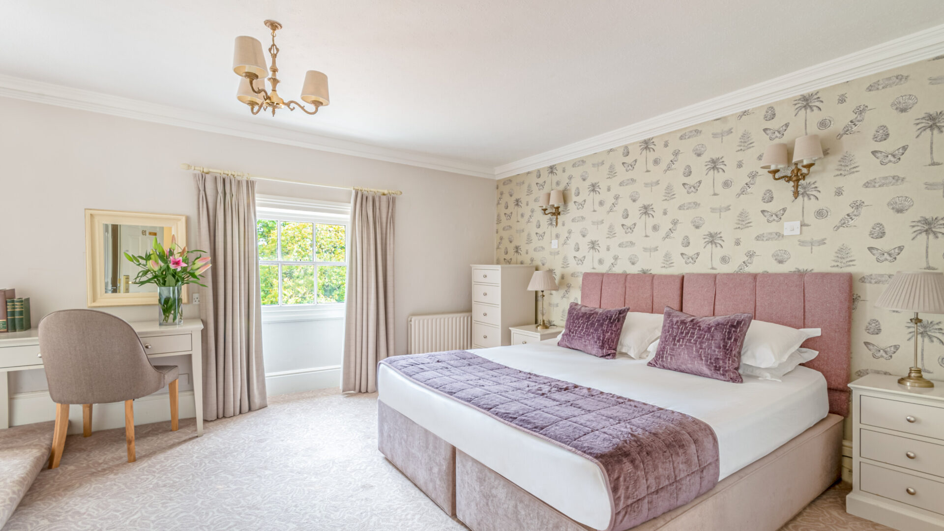 Bedrooms at The New Forest at Bartley Lodge