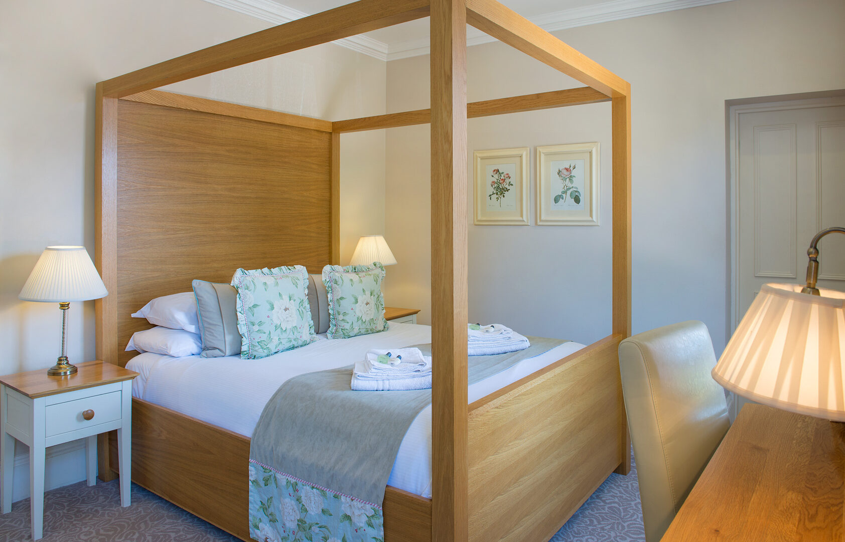 Bedrooms at The New Forest at Bartley Lodge