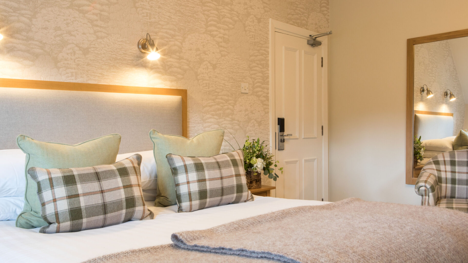 Bedrooms at The New Forest at Beaulieu Hotel