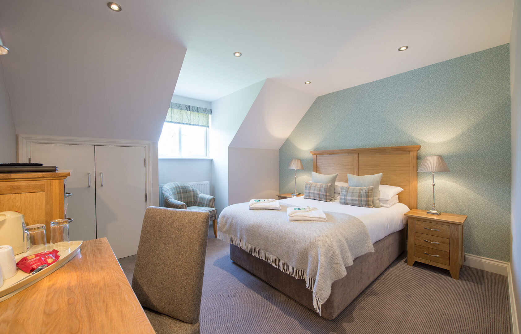 Bedrooms at The New Forest at Beaulieu Hotel