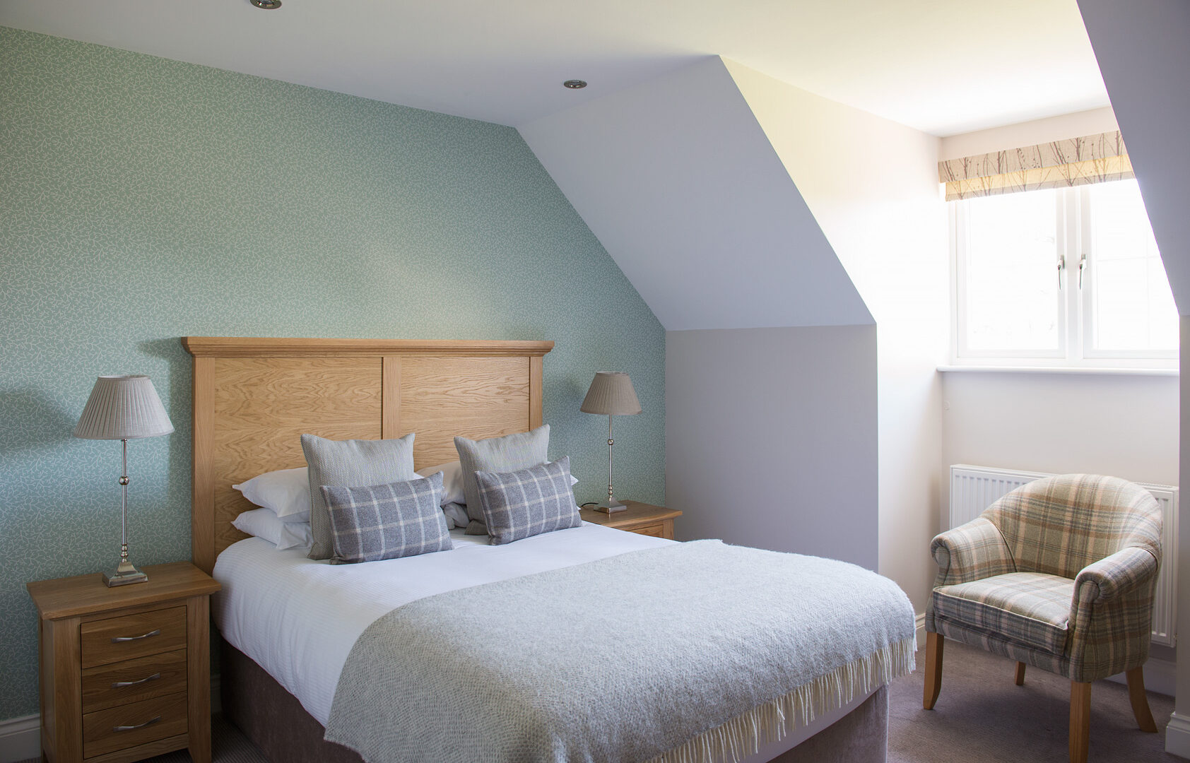 Bedrooms at The New Forest at Beaulieu Hotel