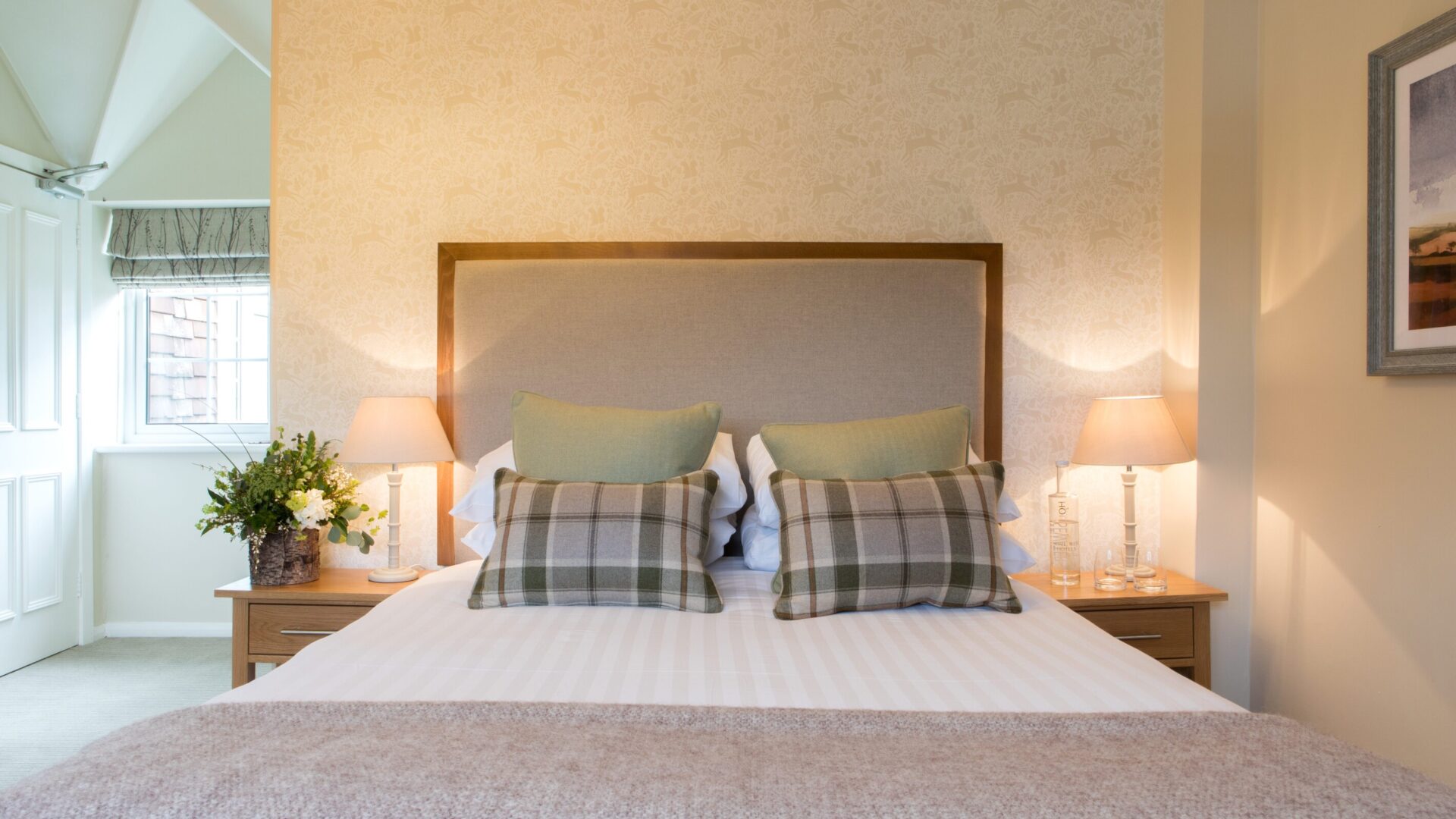 Bedrooms at The New Forest at Beaulieu Hotel