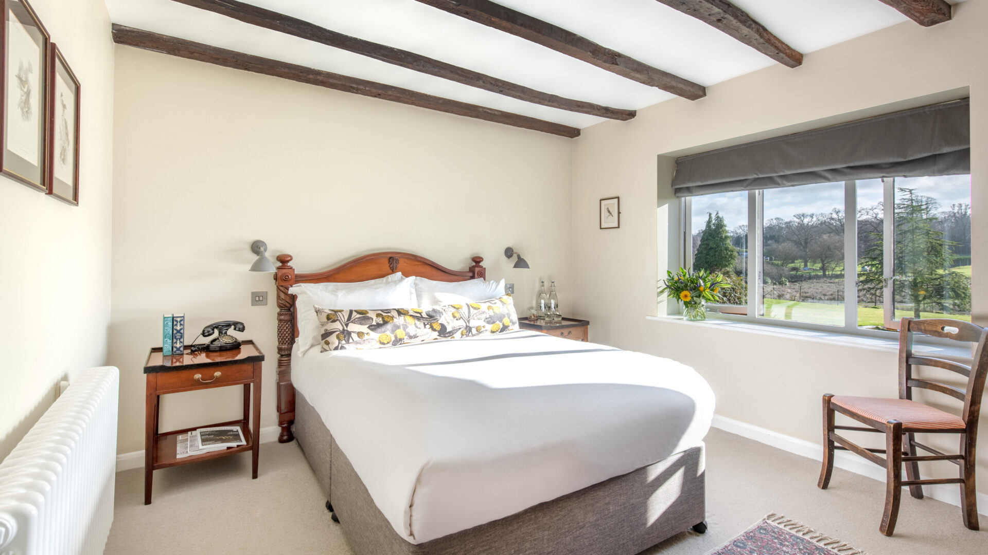 Bedrooms at The New Forest at Burley Manor