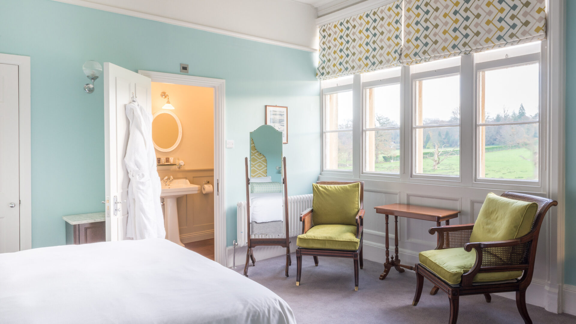 Bedrooms at The New Forest at Burley Manor