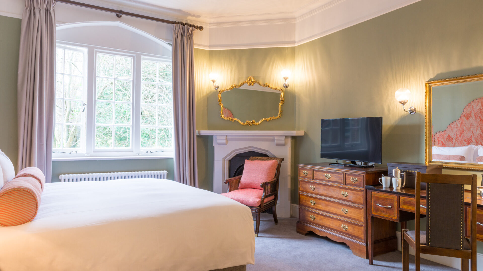 Bedrooms at The New Forest at Burley Manor