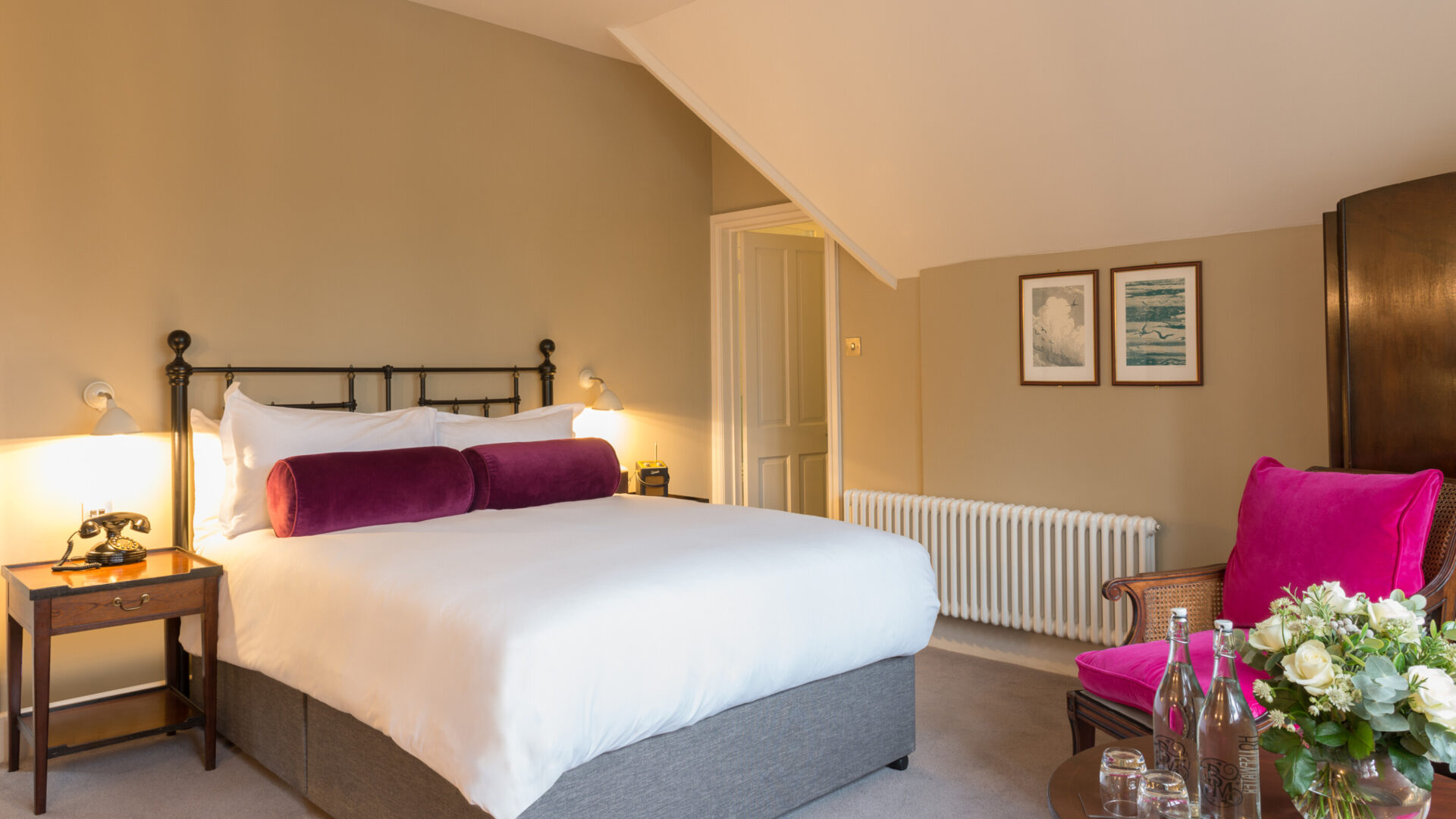 Bedrooms at The New Forest at Burley Manor