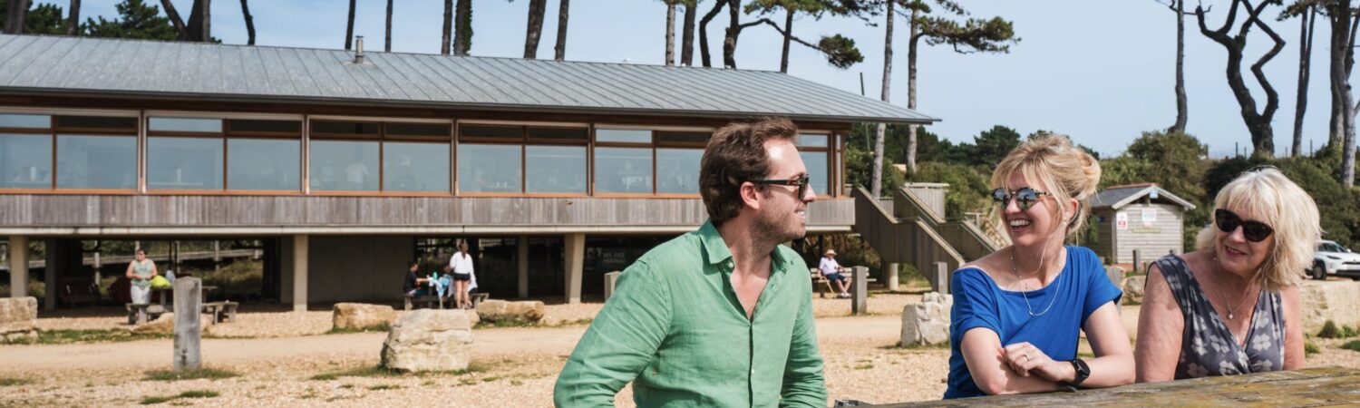 Scenic coastal path at Lepe Country Park near New Forest Hotels