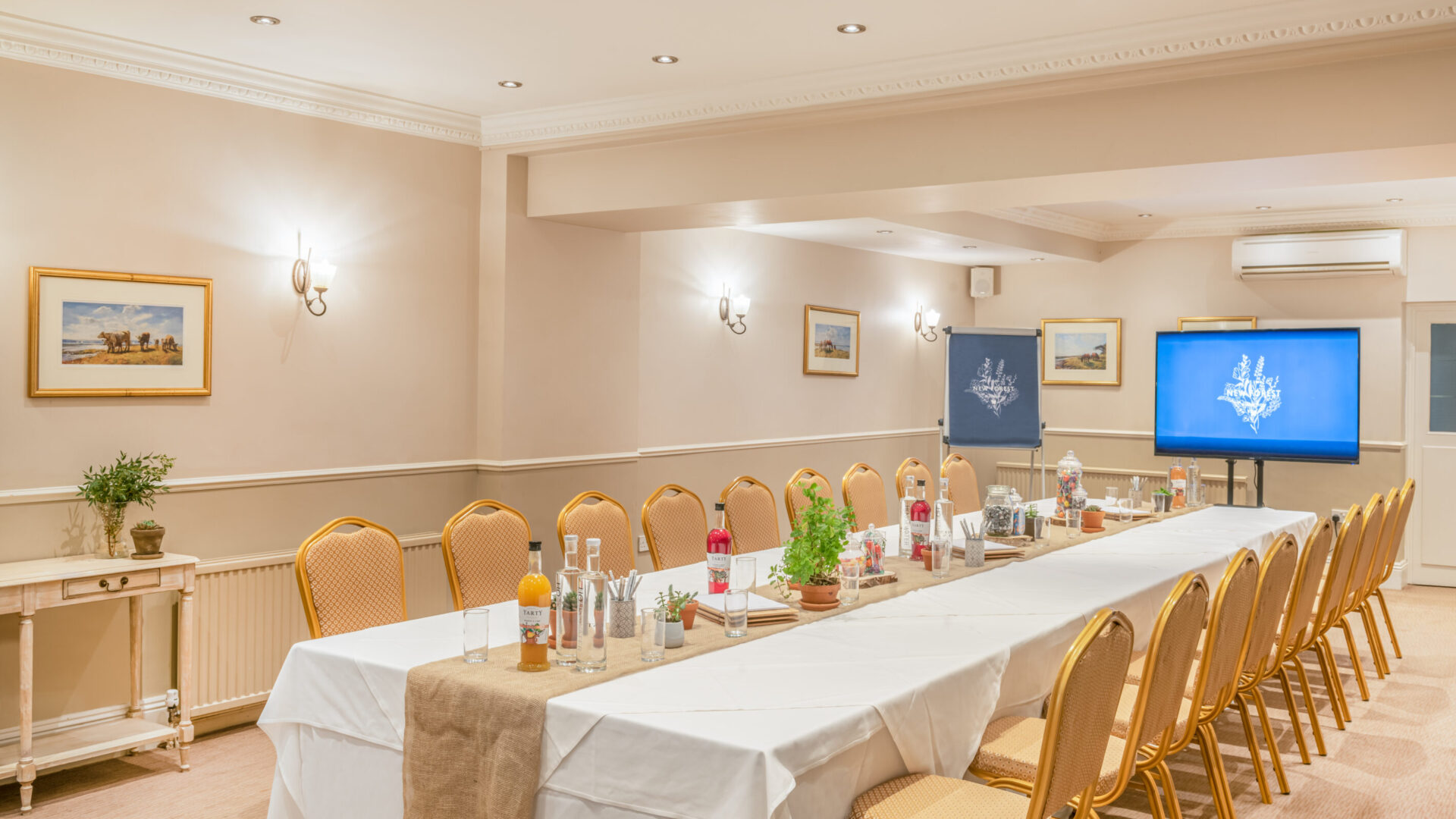 Business Meeting Room The New Forest Beaulieu Hotel at Beaulieu Hotel