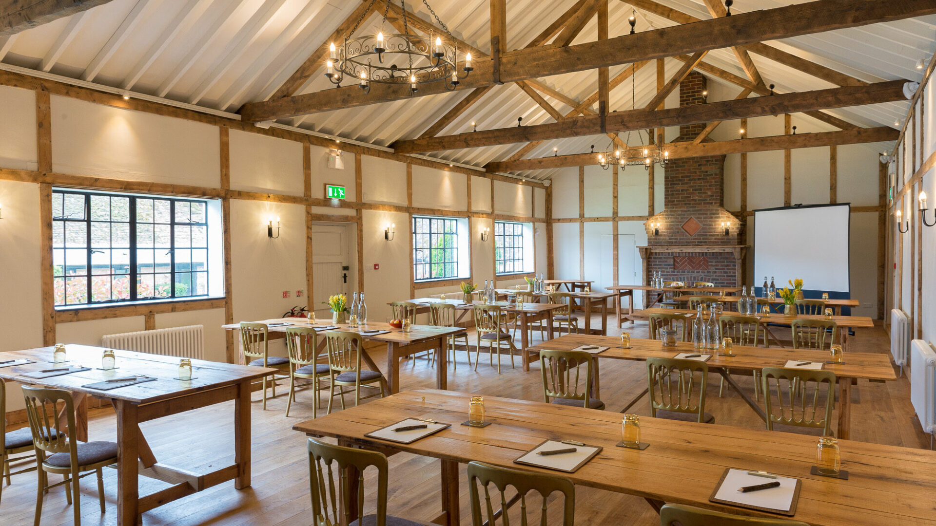 Business Meeting Rooms Barn at The New Forest Burley Manor