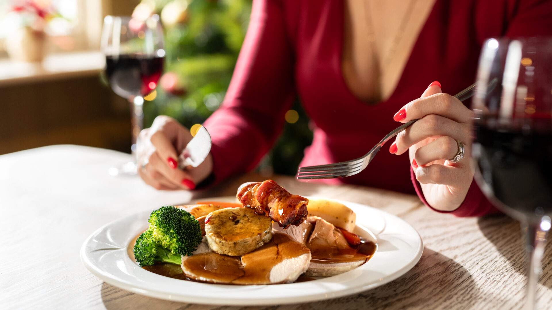 Christmas Day Lunch in the New Forest