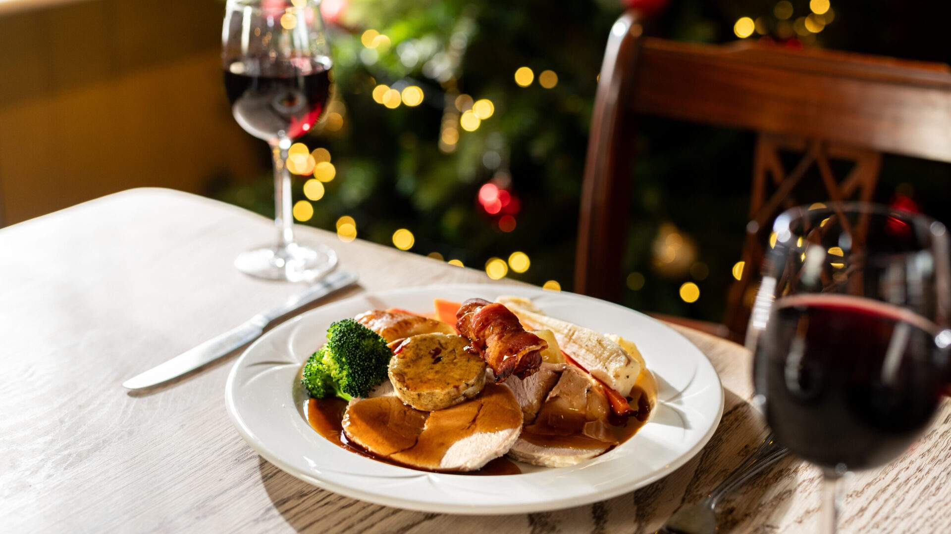 Festive Sunday Lunch in the New Forest